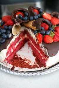 Close-up of cake in plate