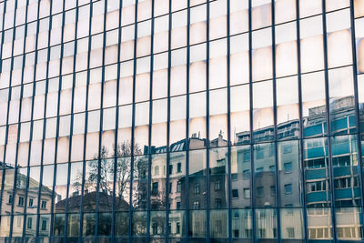 Low angle view of modern building