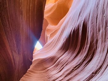 Rock formations at canyon