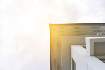 Low angle view of building against sky