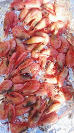 Close-up of crab for sale in market