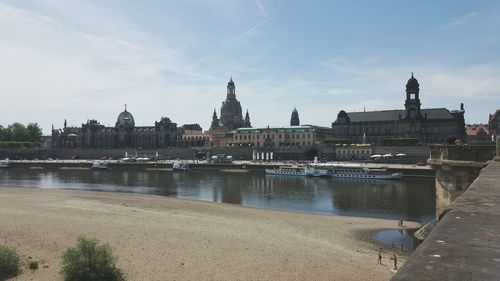 River with buildings in background