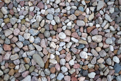 Full frame shot of colorful stones