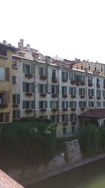 Residential buildings against sky