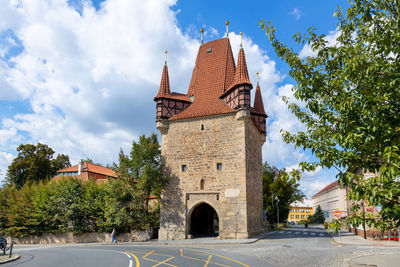 View of historic building against sky