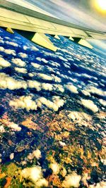 Aerial view of landscape