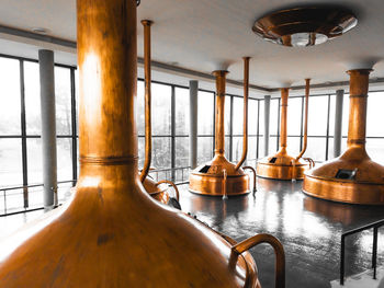 Close-up of cereal containers to brew beer