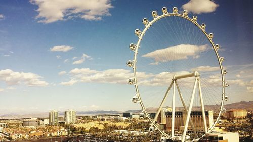 Ferris wheel against sky