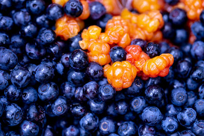 Full frame shot of fruits