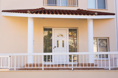 Facade of building