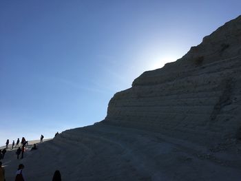 Scenic view of mountain against sky