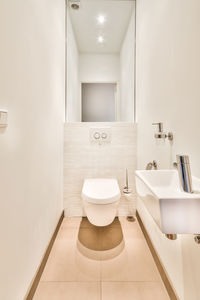 Interior of bathroom