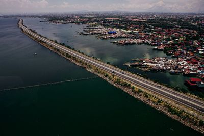 Aerial view of cityscape