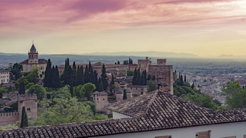 Alhambra, as seen from top of the city