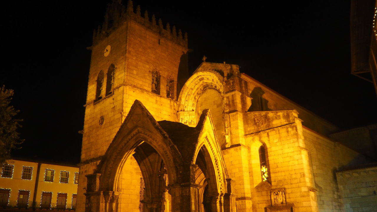 architecture, built structure, night, building exterior, low angle view, building, illuminated, the past, travel destinations, belief, place of worship, history, religion, no people, spirituality, travel, sky, tourism, arch