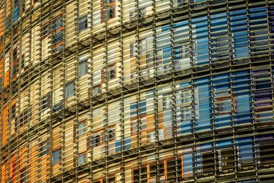 Full frame shot of modern building