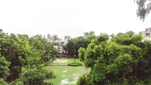 Fountain in park