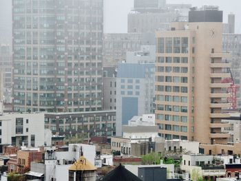 Residential buildings in city