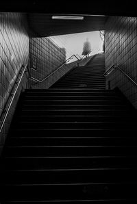 Low angle view of staircase