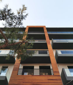 Low angle view of building against sky