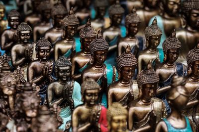 Close-up of  buddha statue