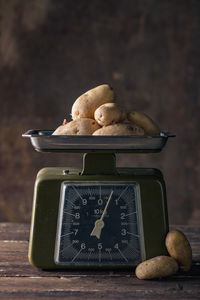 Close-up of sweet food on table