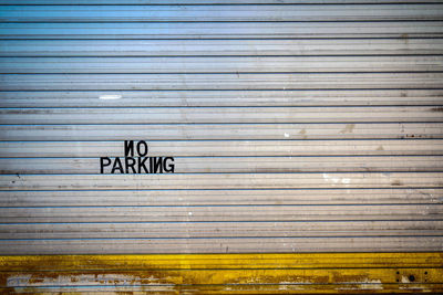 Graffiti on wall