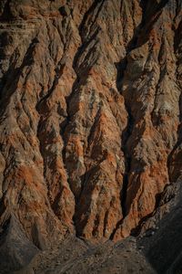 Full frame shot of rock formations