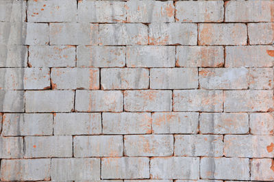 Full frame shot of brick wall