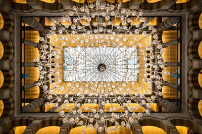 Low angle view of dome of building