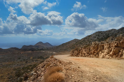 Panoramic view of landscape against sky