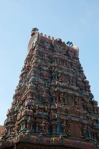 Low angle view of historical building