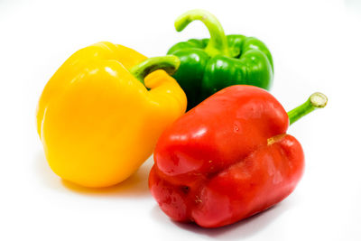 Close-up of red bell peppers