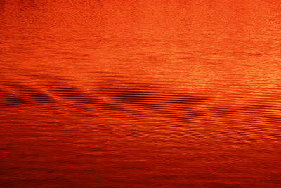 Full frame shot of rippled lake