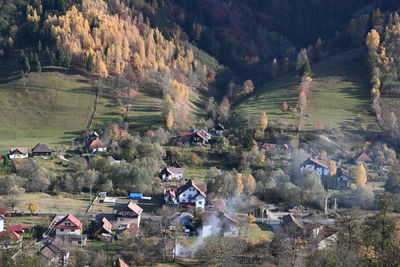 People walking on mountain