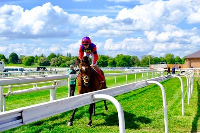 York races on the way to the start