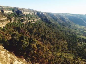 Scenic view of mountains