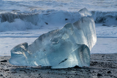 Glacier lagoon jökulsarlon, iceland