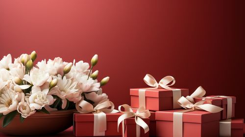 Close-up of christmas decorations on table