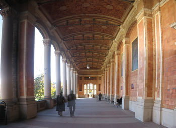 View of colonnade