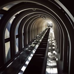 Interior of tunnel