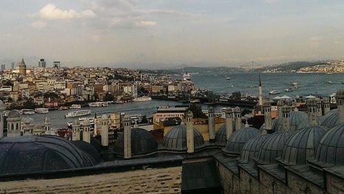 View of cityscape against sky