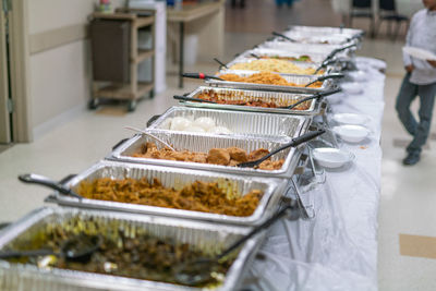 Man preparing food in kitchen