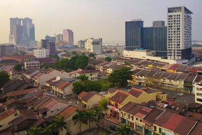 Buildings in city