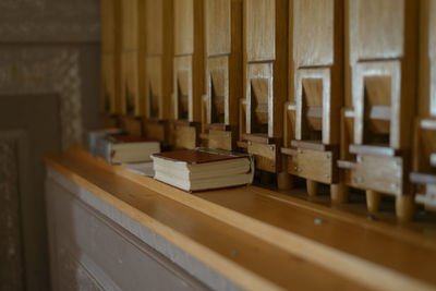 Detail of a church organ