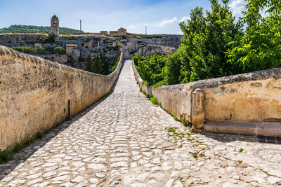 The stone tells. stone wonder. gravina in puglia. italy