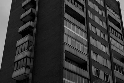 Low angle view of modern building