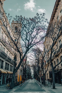 People walking on street