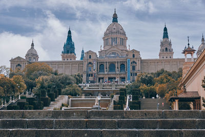 Magic fountain of barcelona 