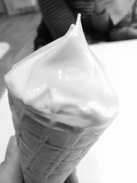 Close-up of ice cream